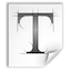 Symbol für Font Finder
